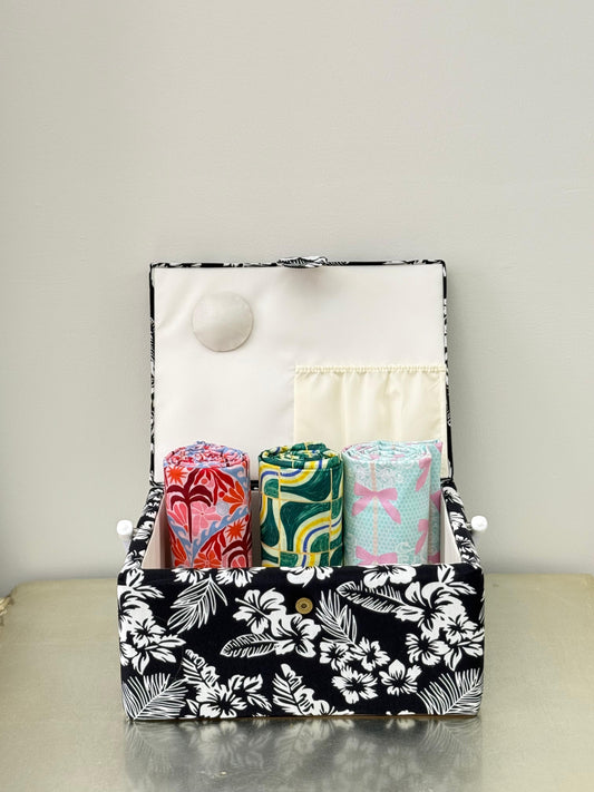 هدية 3 قطع قطن تانا لاون مع شنطة عطور